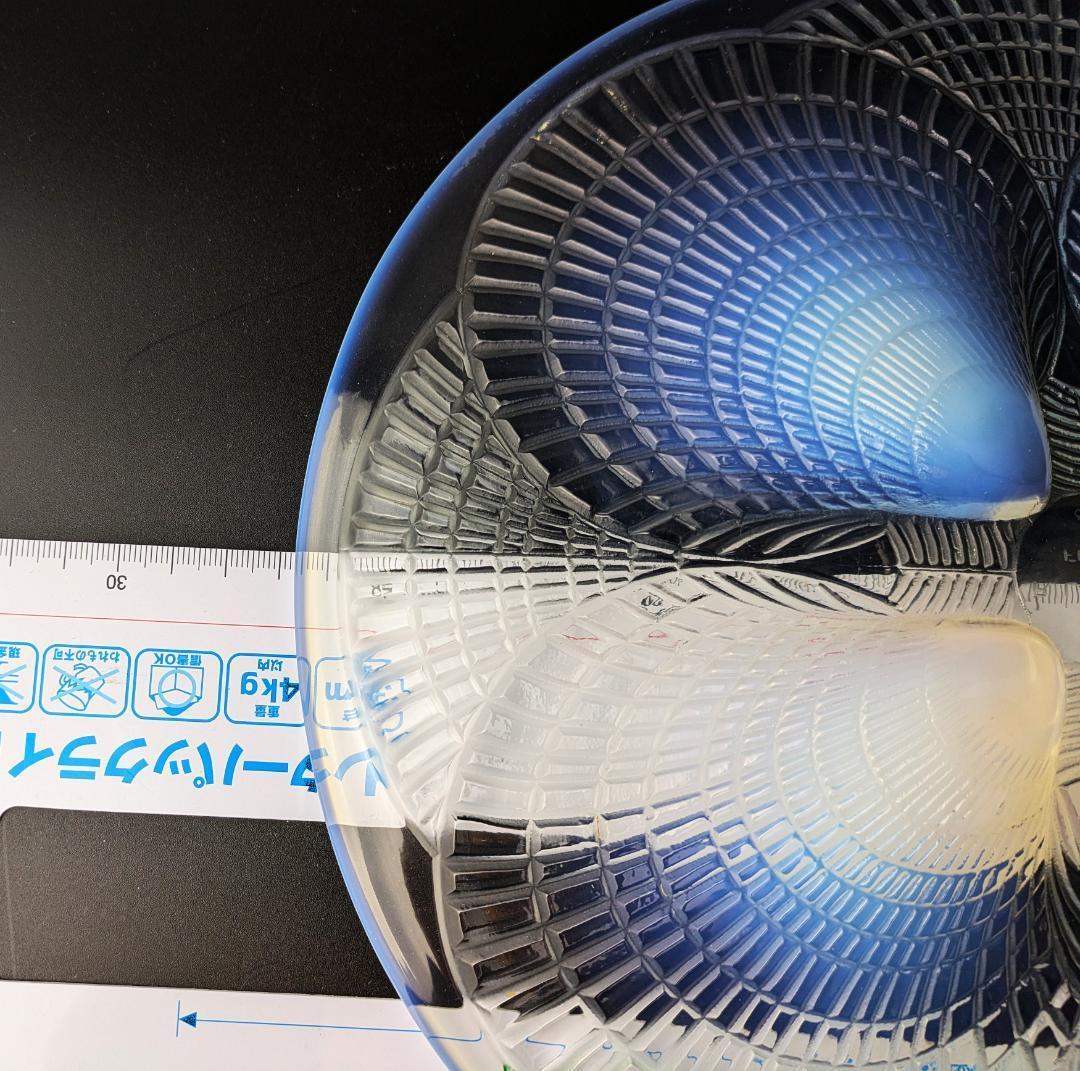 ラッシーさん専用ガラス界の至宝★ルネ・ラリック オパルセント大型コキーユ 25㎝