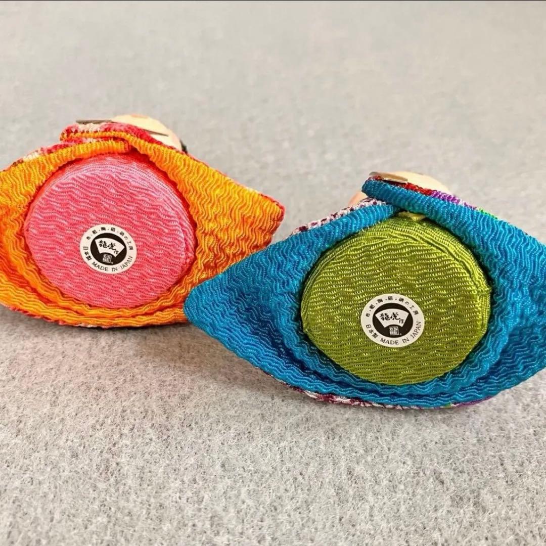 リュウコドウ ちりめん雛人形 雛飾り 桃の節句 可愛いお雛さま