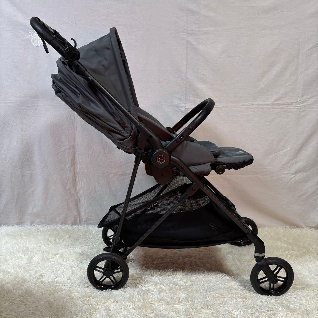 極美品　Cybex メリオカーボン ベビーカー　折りたたみ　清掃済み