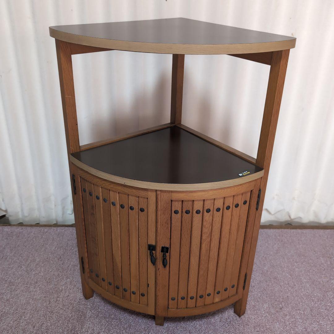オールドカリモクkarimokuコーナーラック