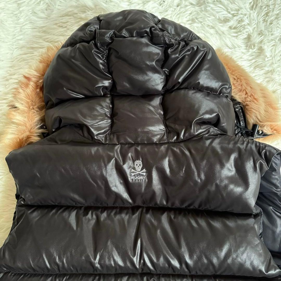 Ralph Lauren ラルフローレン ラグビーファー付き　ダウンベスト