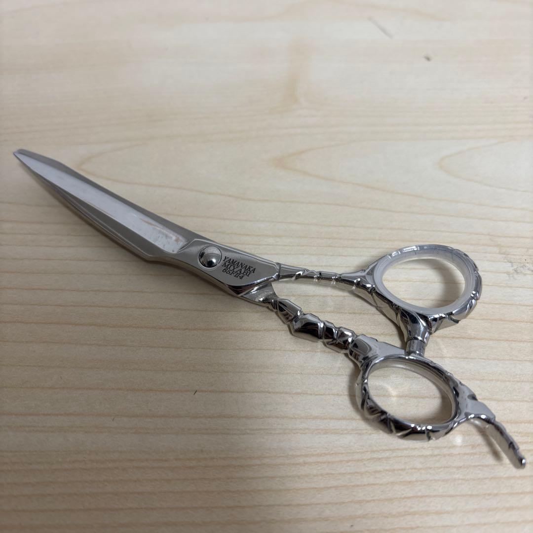 雅ステンレス カーブ刃シザー 約6インチ