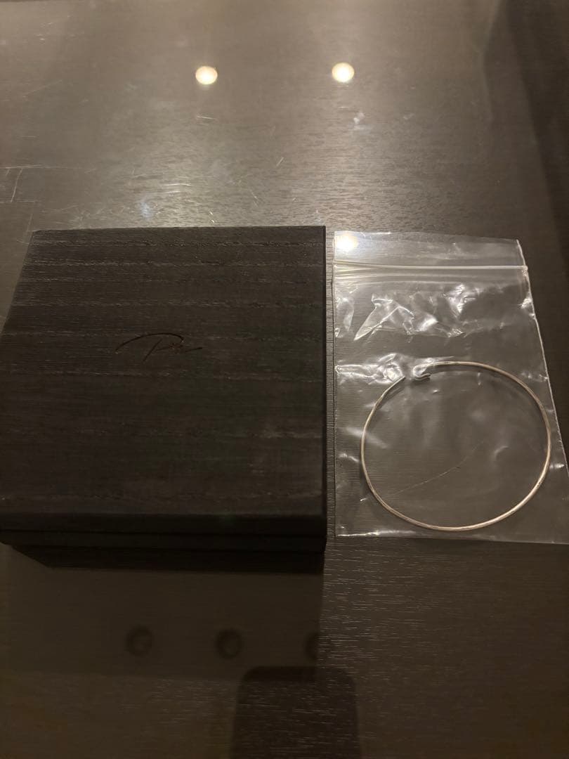 PRY シュウト Silver Hook Bangle [narrow]