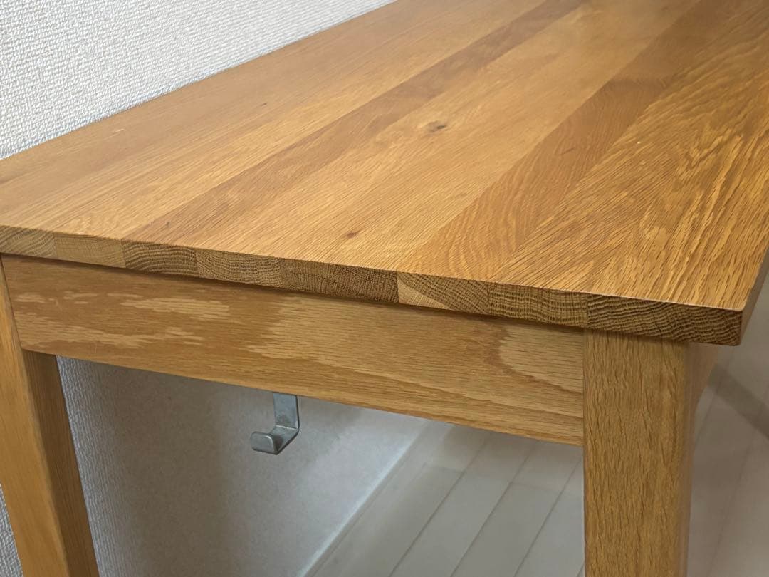 無印良品 木製デスク オーク材 学習机