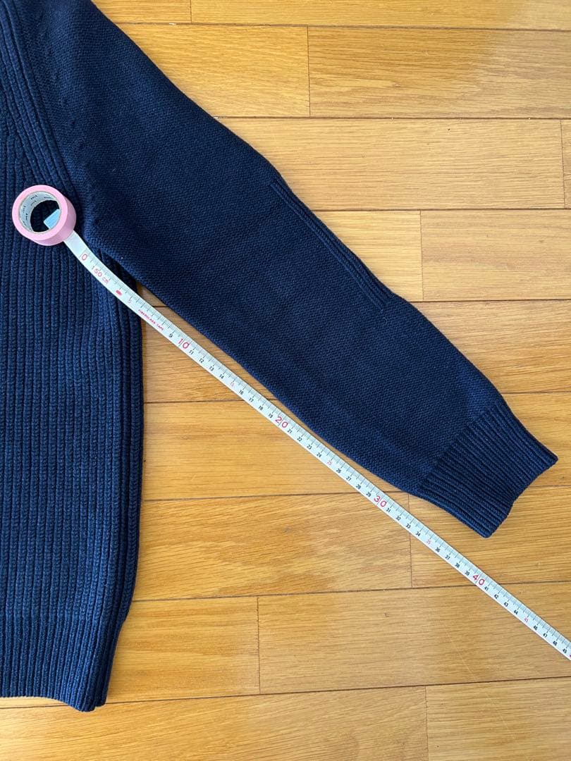 YURI PARK ユリパーク アルティジャーノ ニット 紺