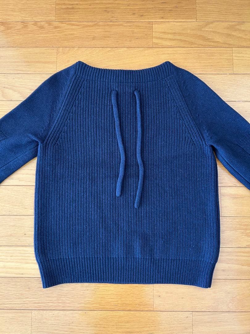 YURI PARK ユリパーク アルティジャーノ ニット 紺