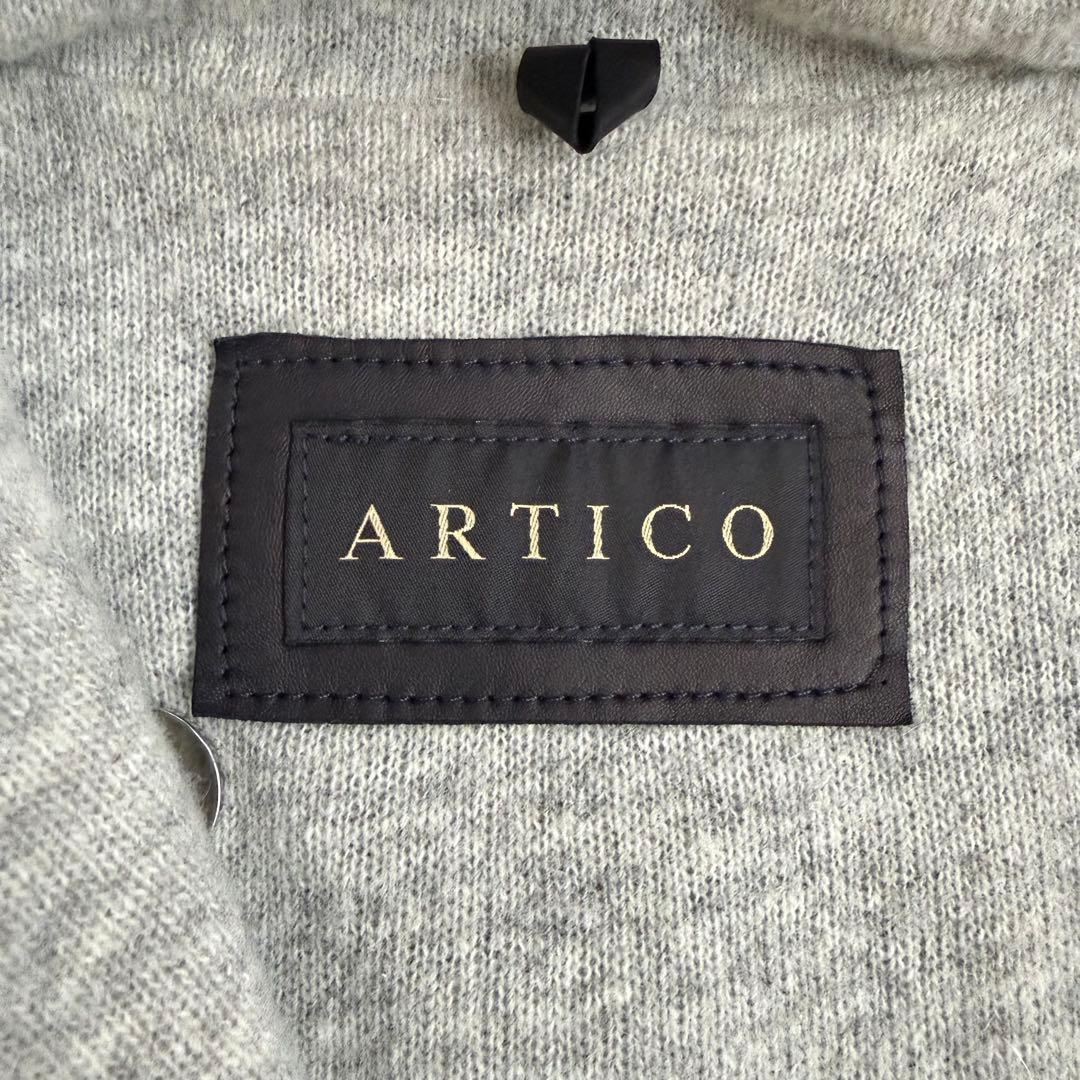 伊 ARTICO ♡ 柔らかレザーミンクコート 裏カシミヤ