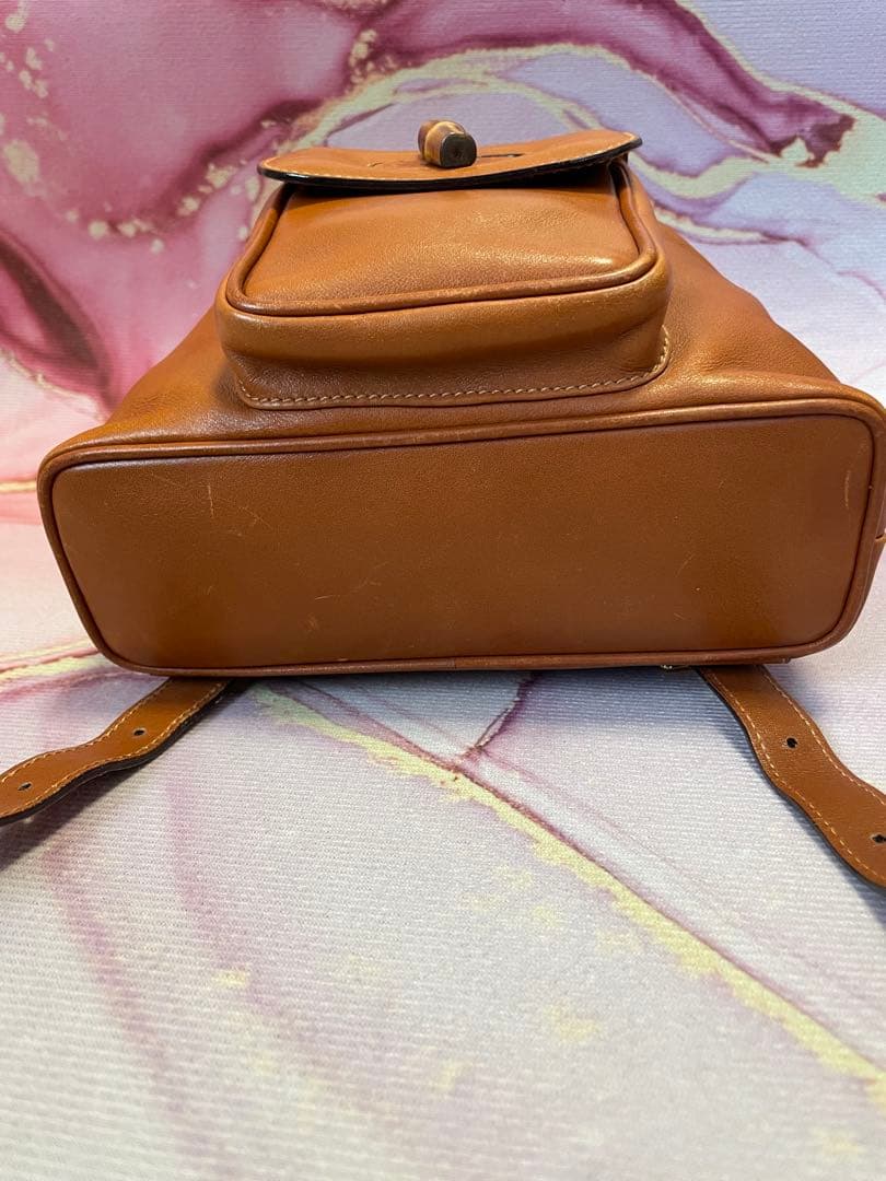 お値下げ可♡GUCCI グッチ バンブー レザー ミニリュック