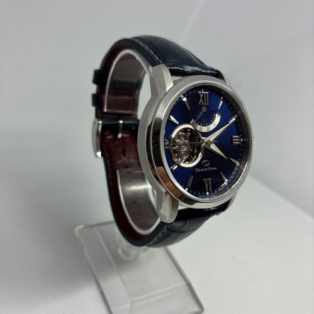 【稼働良好】オリエントスター オープンハート パワーリザーブ 裏スケ