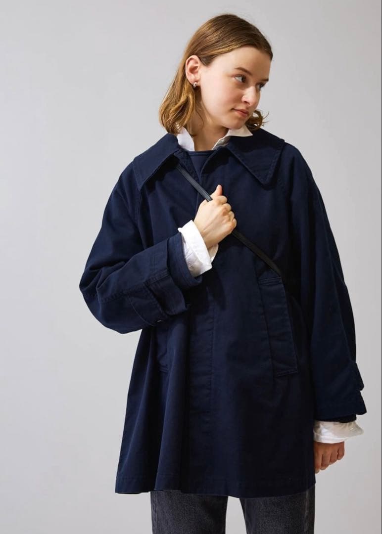 美品 SHINZONE テントコート ネイビー