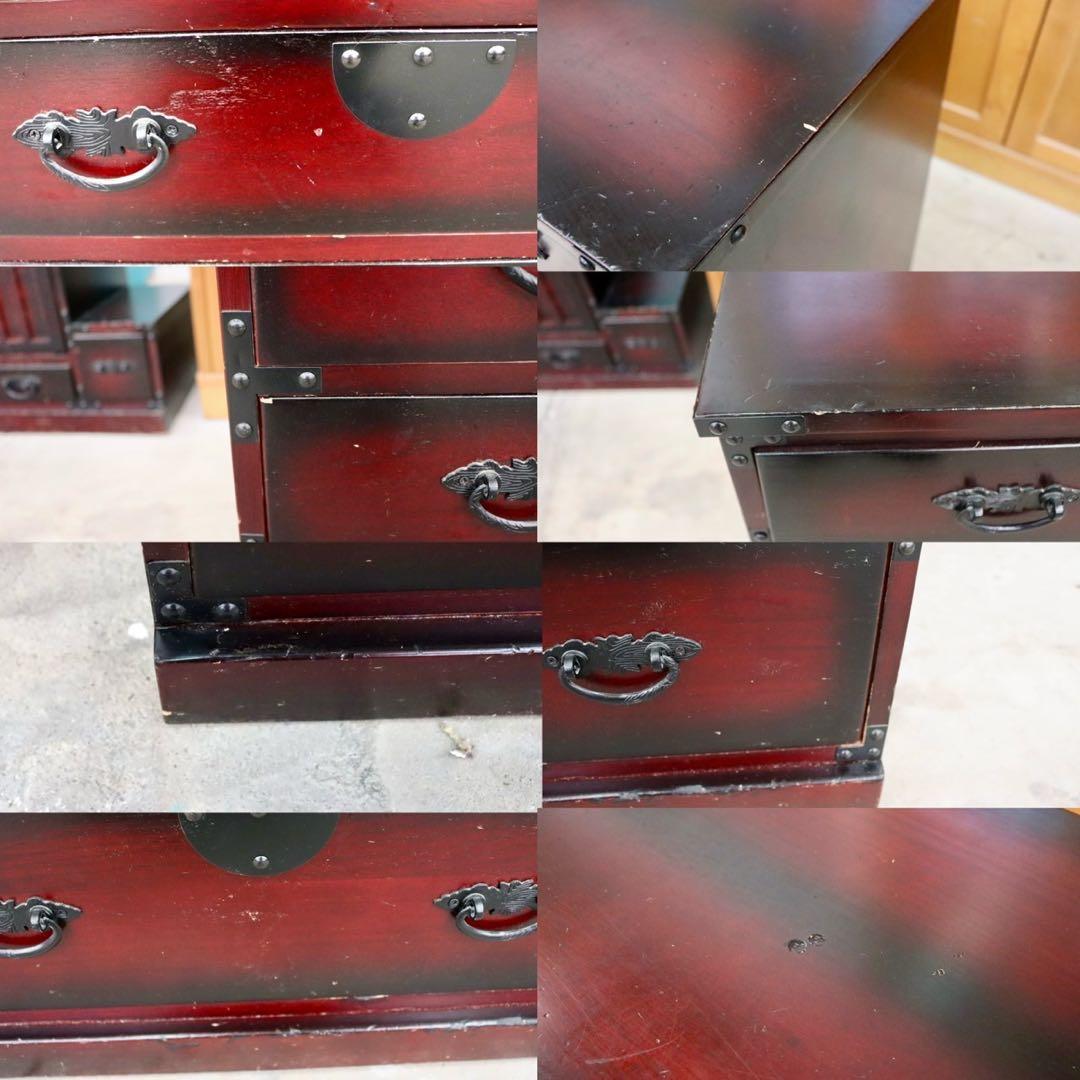 GMIK382C○時代箪笥 和家具 和モダン 和室 座敷 古民家 チェスト