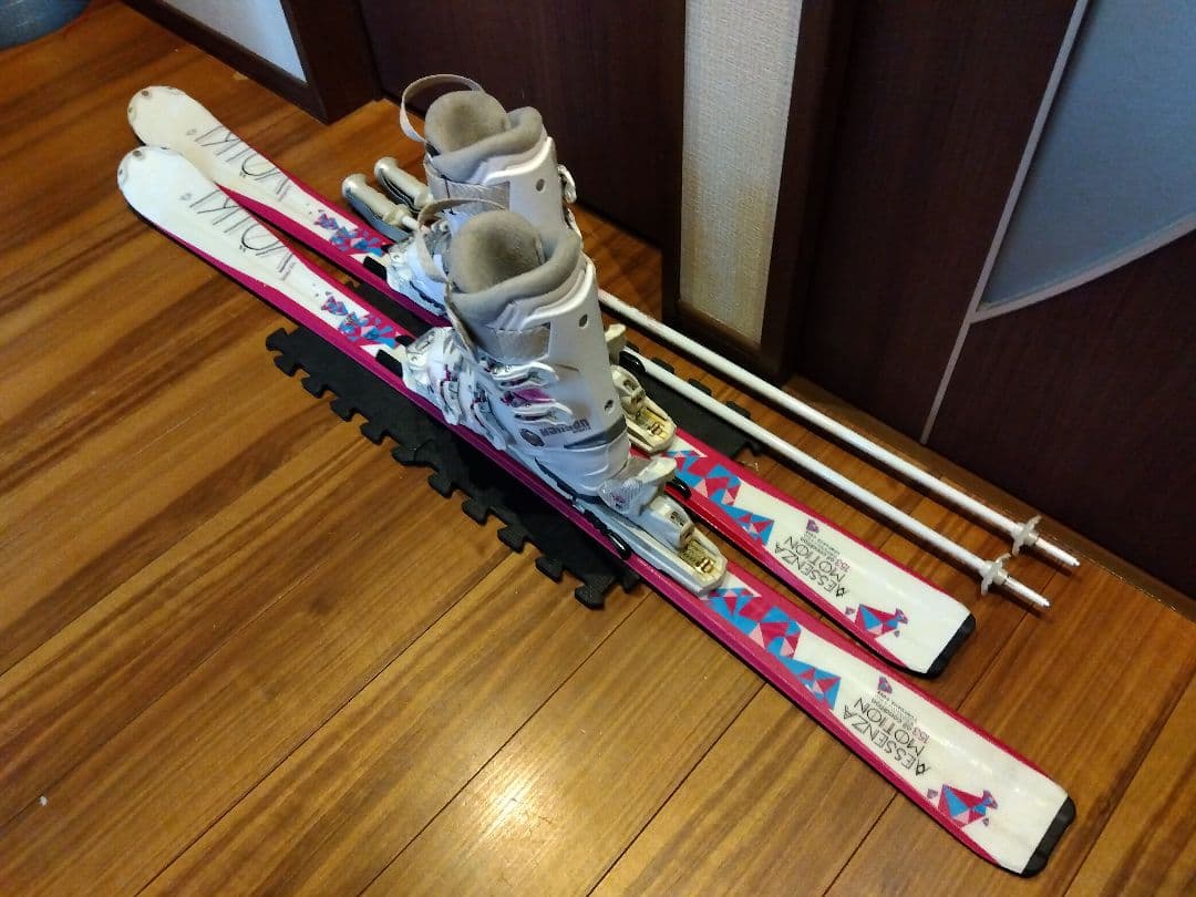 美品【ハイエンド】VOLKL レディース スキーセット メンテ・WAX済み✔