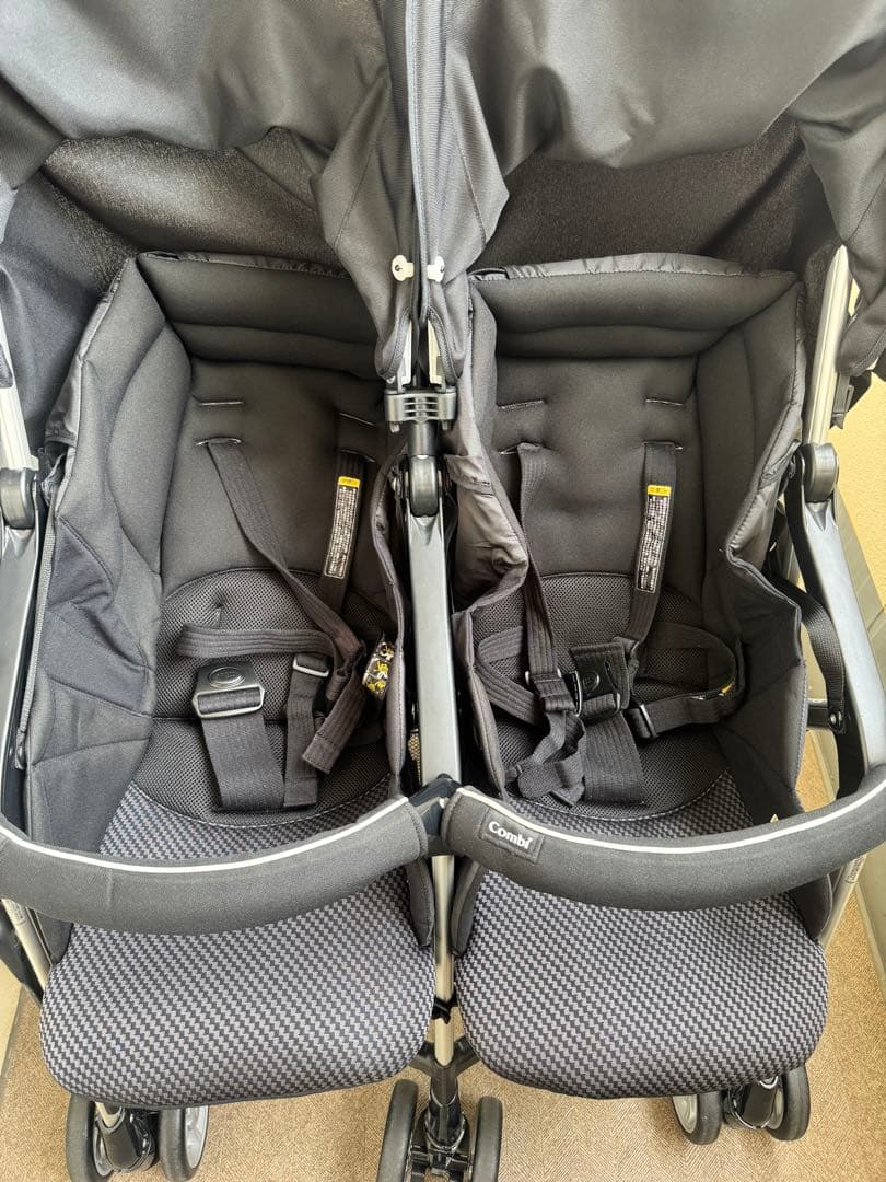 コンビ　ツインスピン　ダブルベビーカー