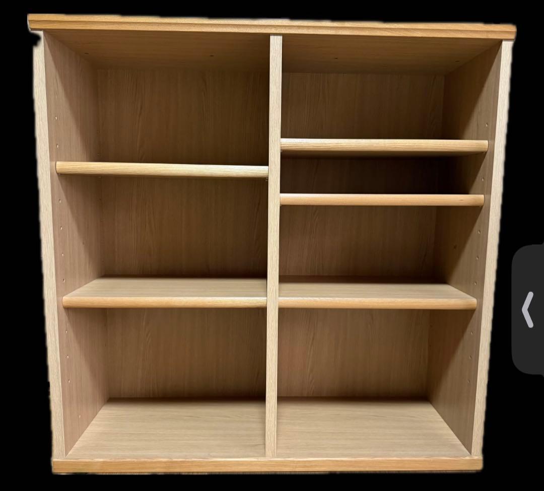 木製 本棚 収納棚 幅100cm 可動棚 大容量