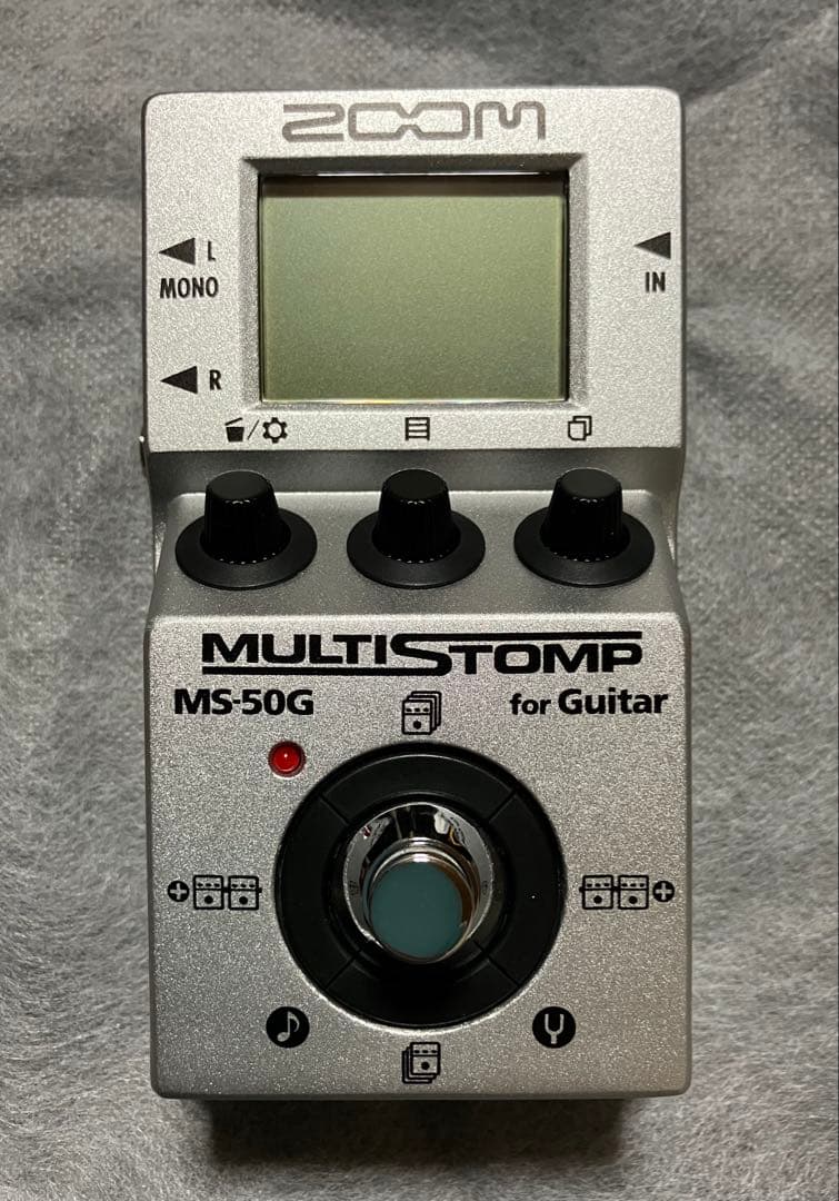 [美品]ZOOM MS-50G オーディオIF・カナレケーブル付