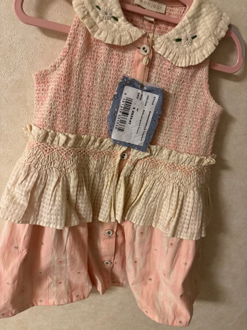 Bonjour MADEMOISELLE TUNIQUE 新品4y