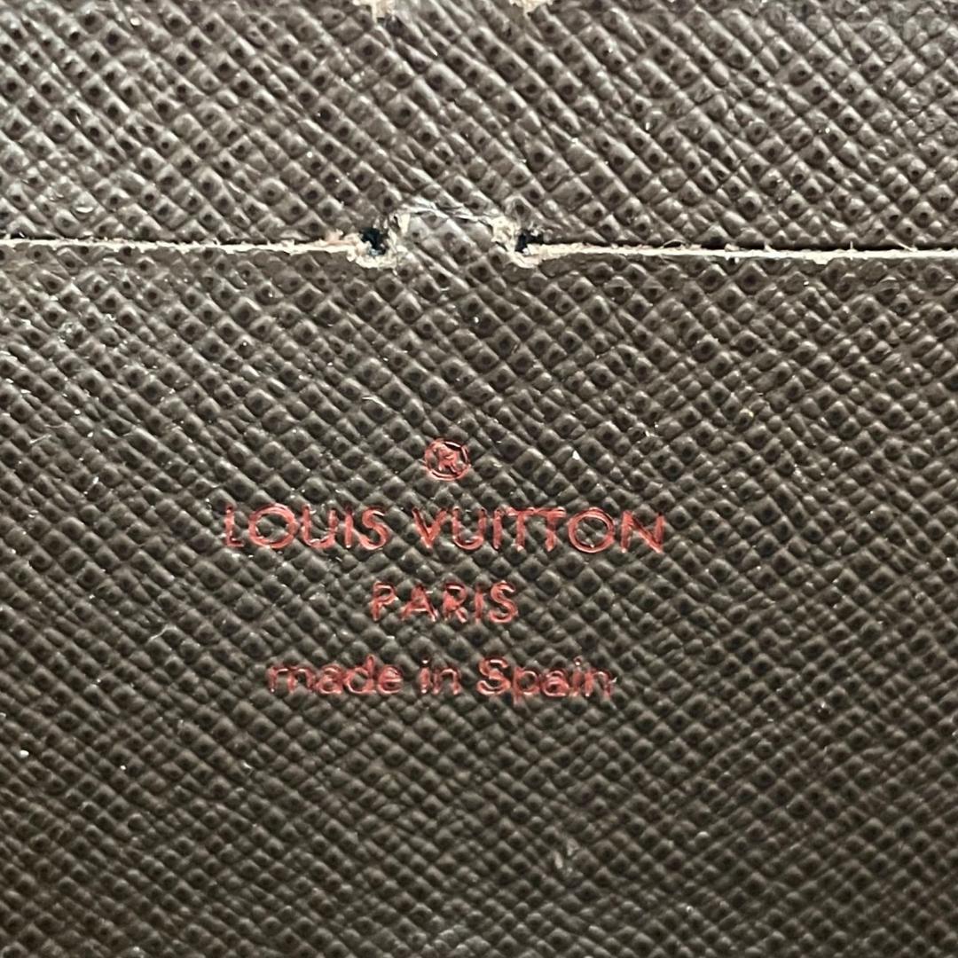 363 ルイヴィトン ダミエ 長財布 ラウンドファスナー ジッピーウォレット