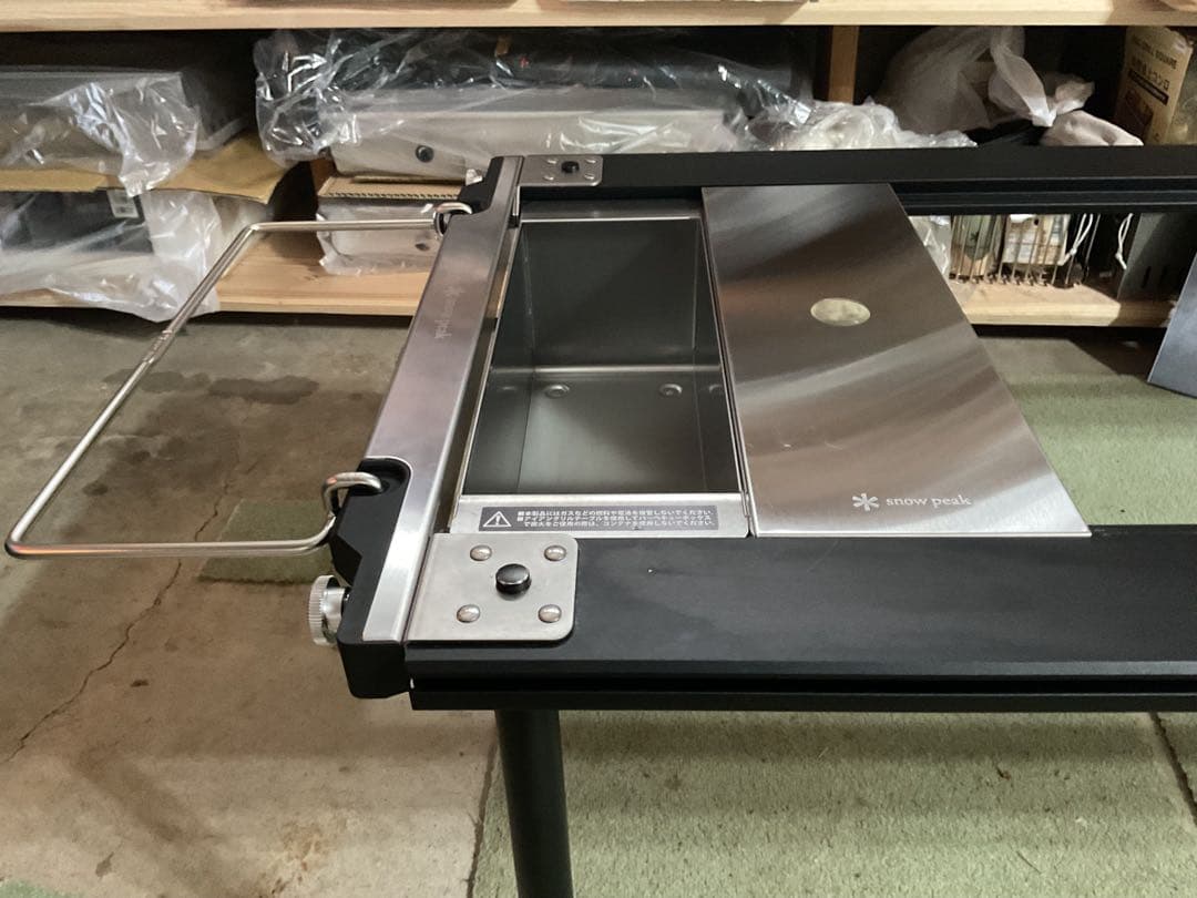 美品 ステンボックスハーフユニット ＆ ハンガー スノーピーク