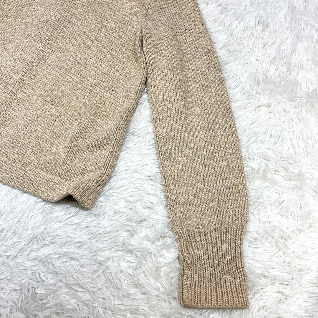美品 RRL ショールカラー ニットジャケット ワッペン 厚手 入手困難XXL