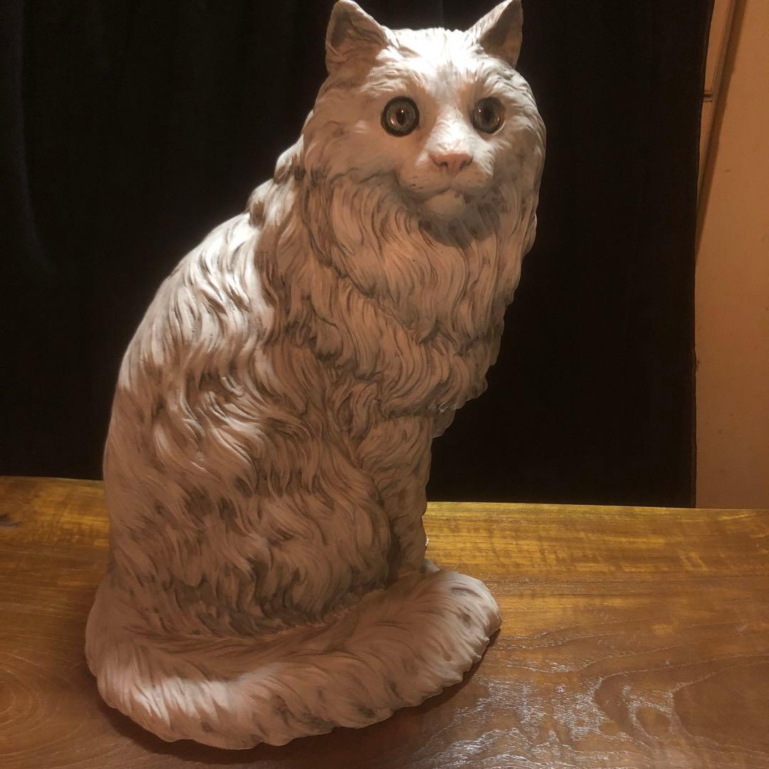 イタリア製　猫置物