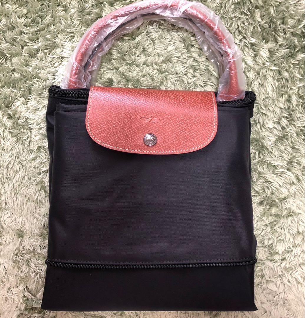 【新品】ロンシャン ルプリアージュオリジナルTRAVEL BAGボストン黒