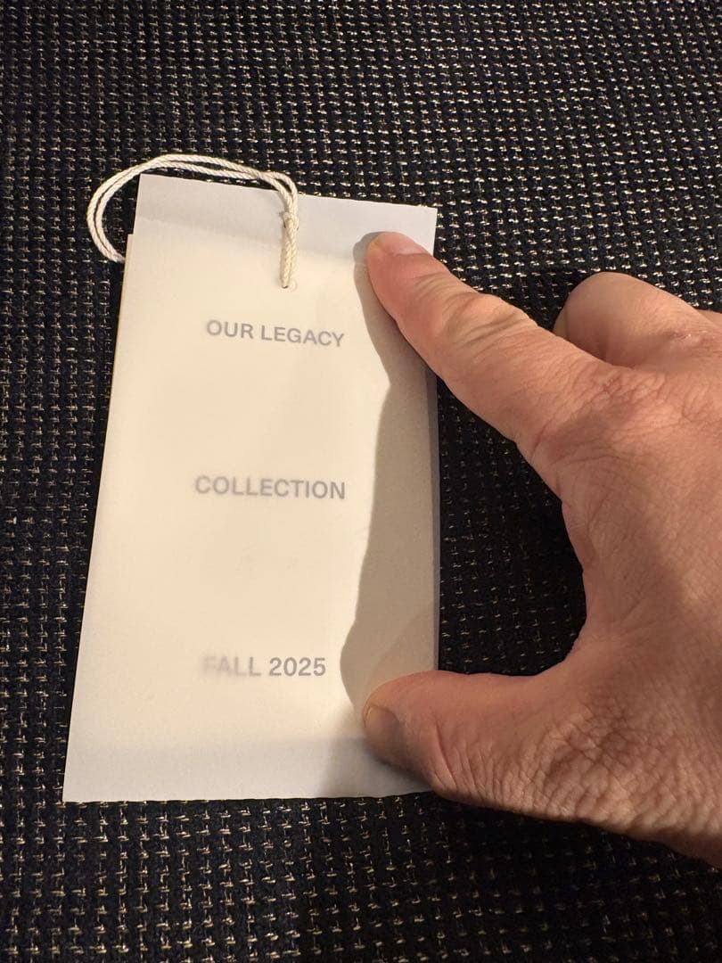 our legacy ABOVE SHIRT 2025AW 人気シャツ 48