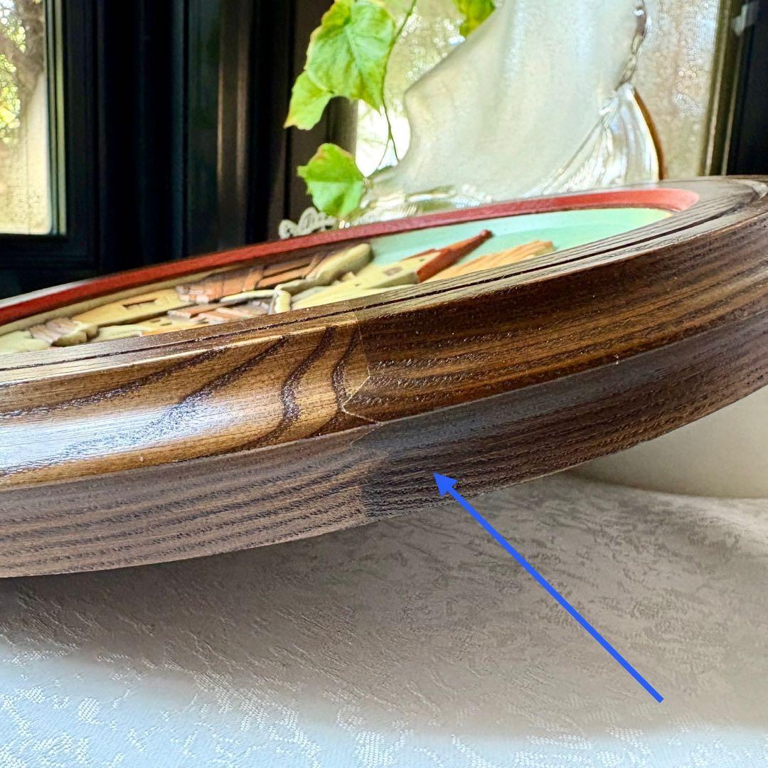 アンリ人形 ANRI 壁掛け　1971年　大判【クリスマスプレート】