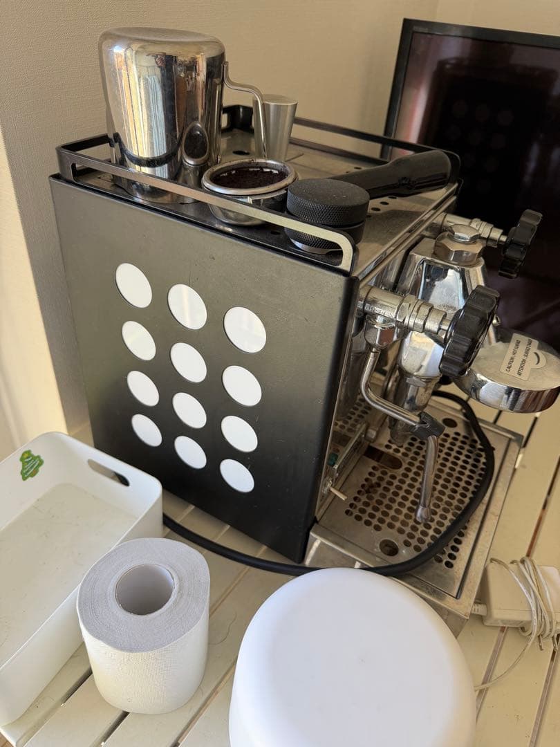 Rocket appartmentoロケットエスプレッソマシン ボッタムレス付き