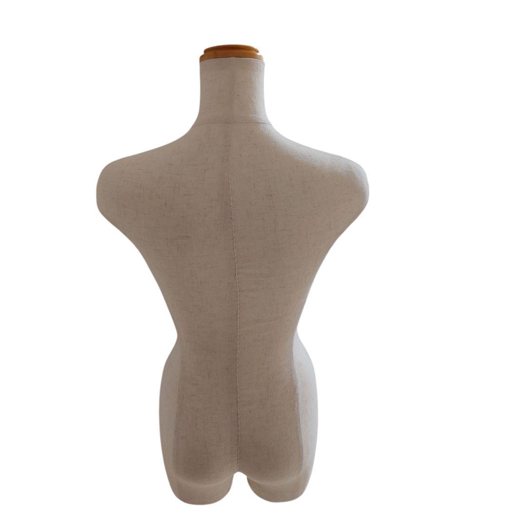トルソー ボディー 7号 木調 パンツ対応 片足 ポール マネキン Sサイズ