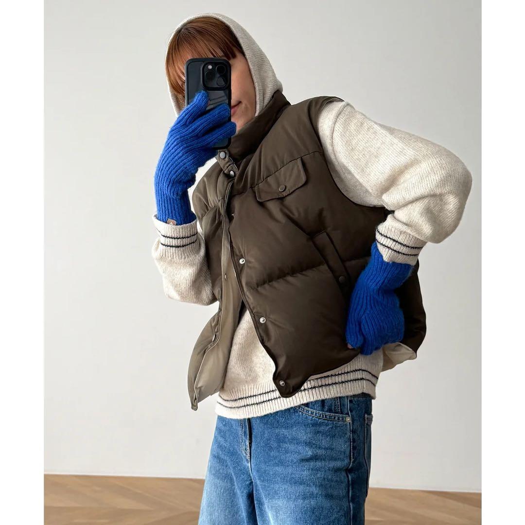 CANAL JEAN The PePPer リバーシブル コンパクトダウンベスト