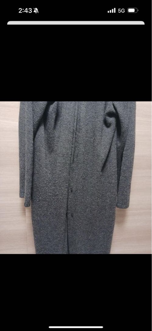 【希少】yohji yamamoto pour homme花柄ロングニットコート