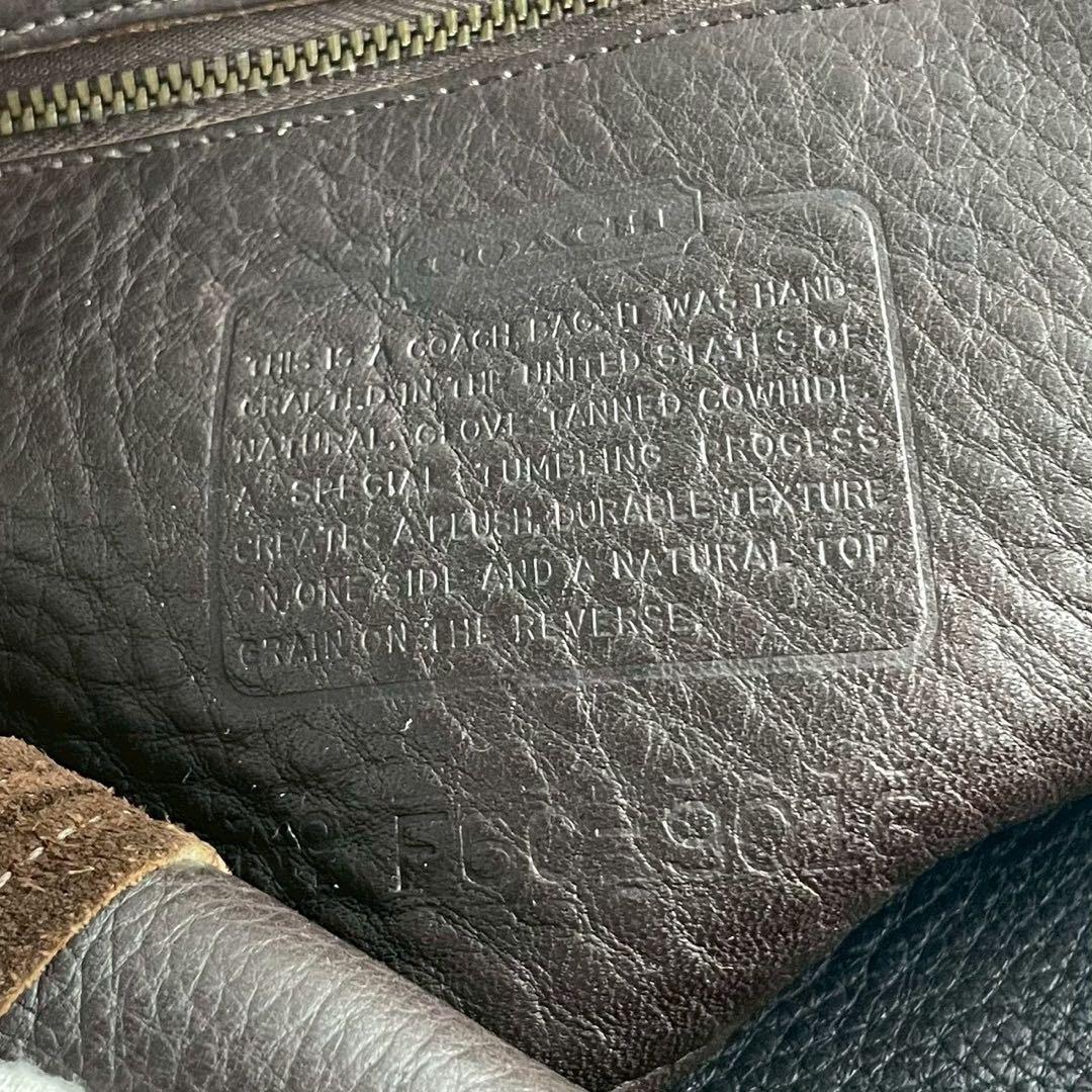 極希少✨オールドコーチ バークレー リュック ブラウン スエード フラップ