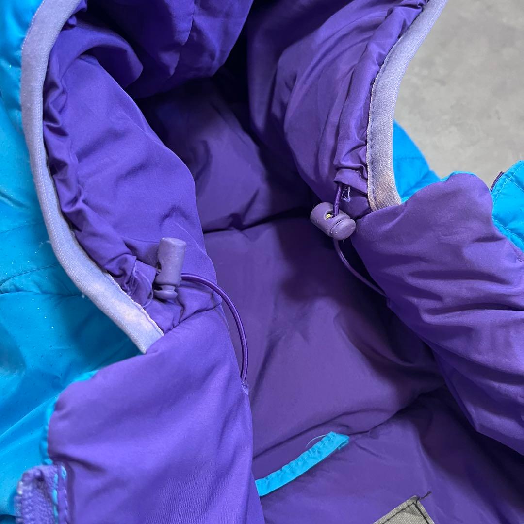 00’s old stussy ダスパーカー 中綿ダウンジャケット ブルー XL