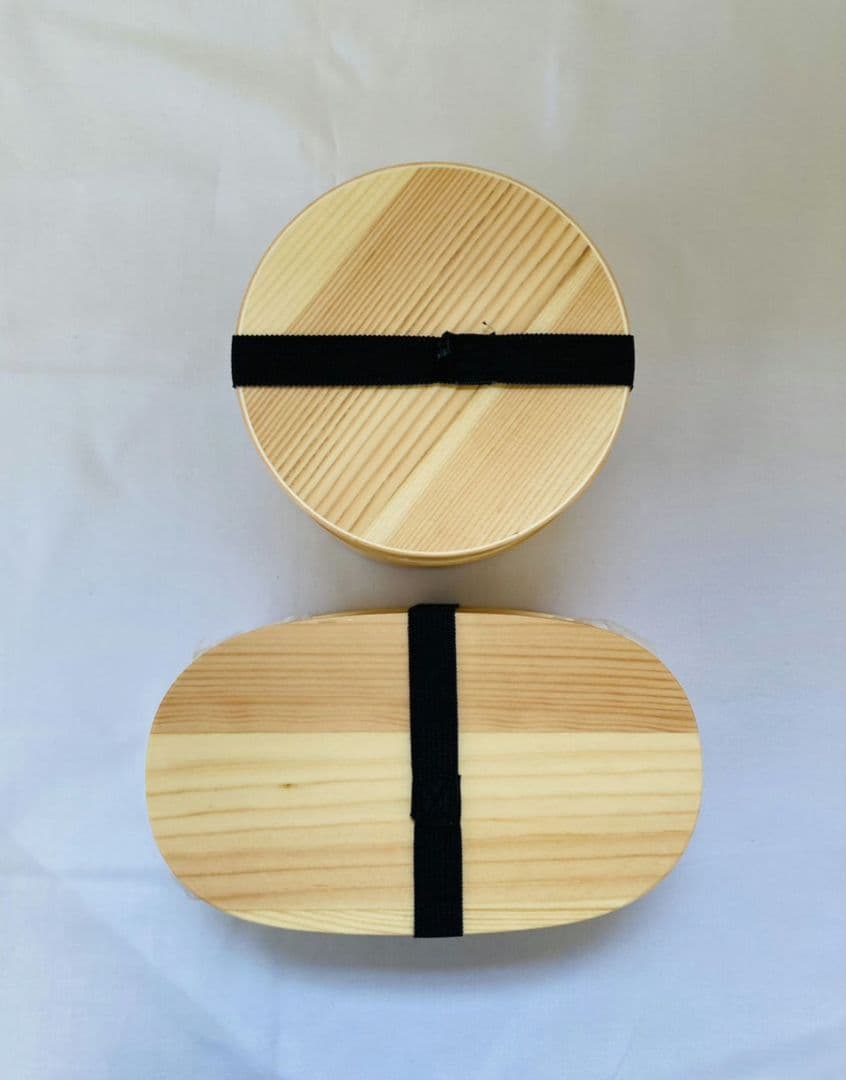 曲げわっぱ わっぱ 弁当箱 お弁当箱 丸 円形 2個セット木製