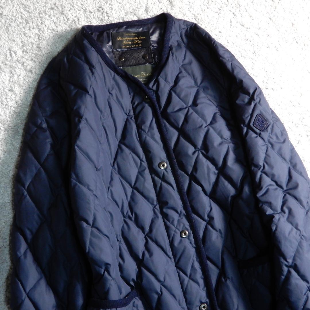 ナノユニバース 西川ダウン キルティングライナー ダッフルコート 36