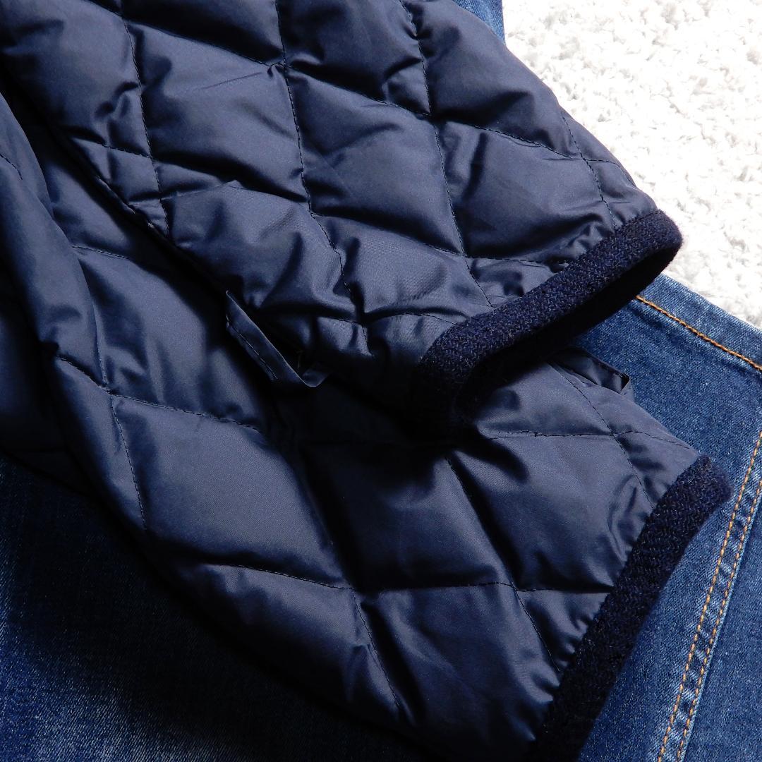 ナノユニバース 西川ダウン キルティングライナー ダッフルコート 36