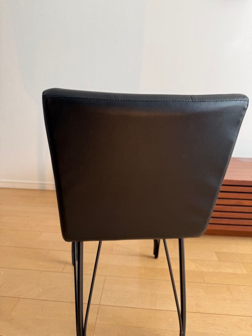 は*い様 [美品] 黒いダイニングチェア 2脚セット