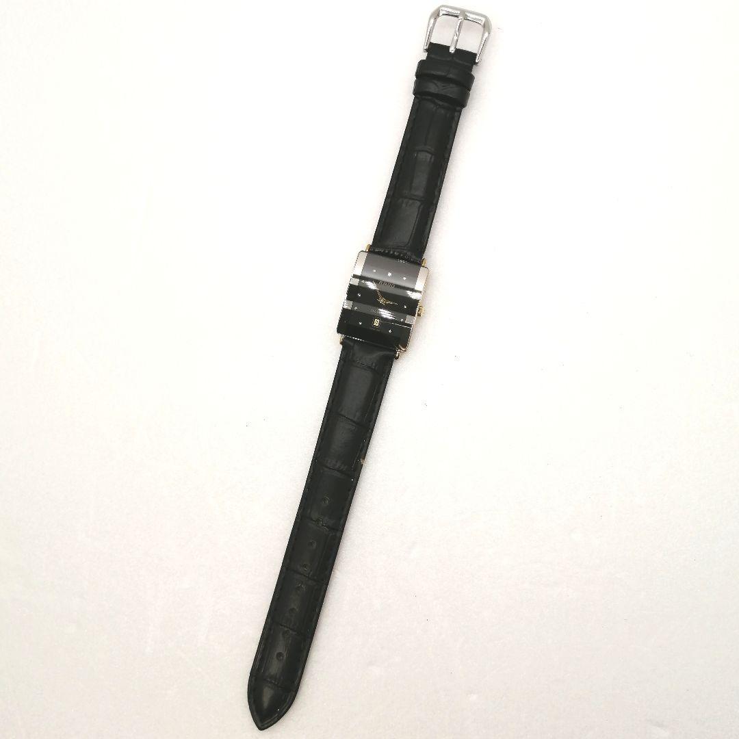 稼働✨ラド―　フローレンス　腕時計　ユニセックス　1P ダイヤ　デイト　新品電池