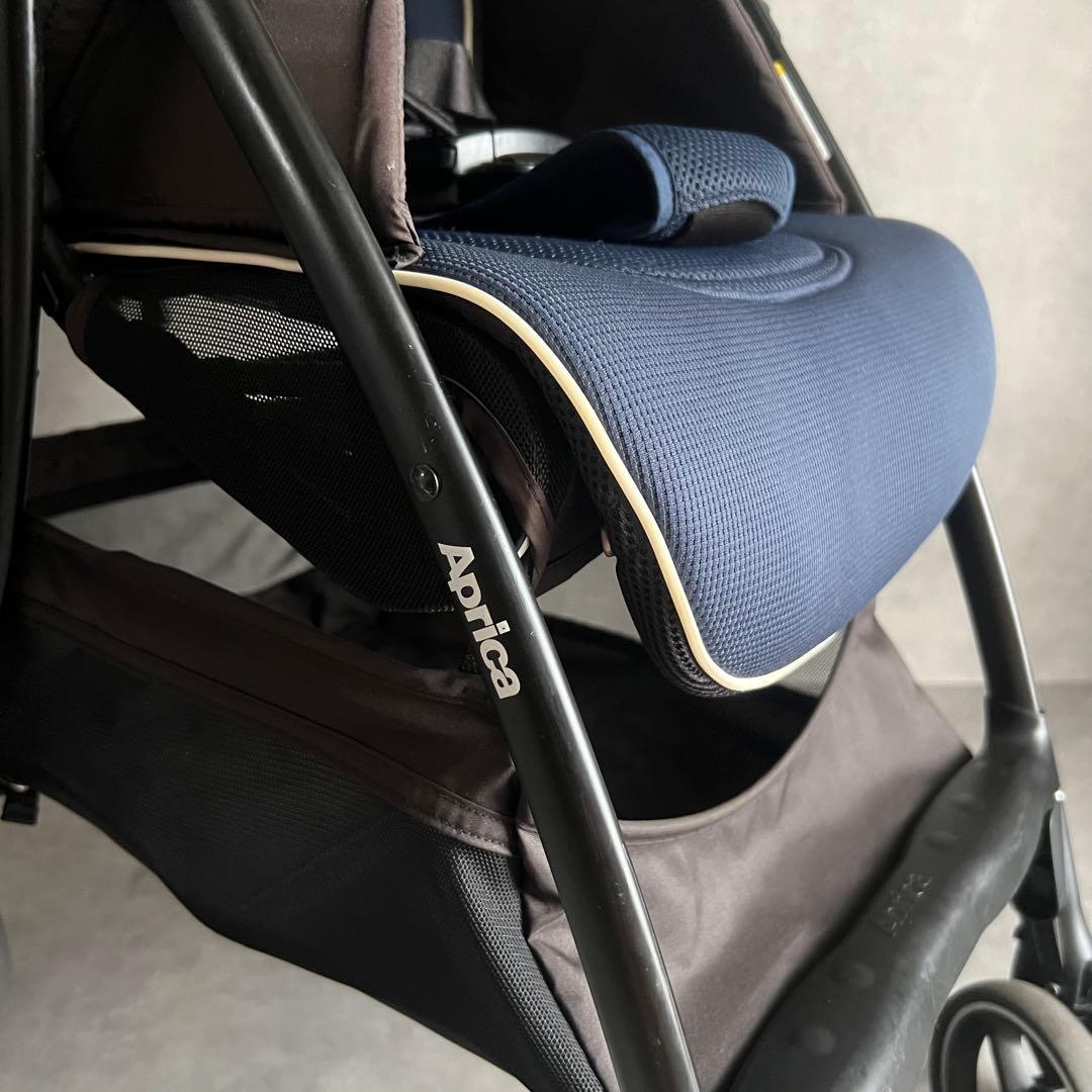 【美品】 アップリカ ラクーナ クッション ベビーカー Aprica