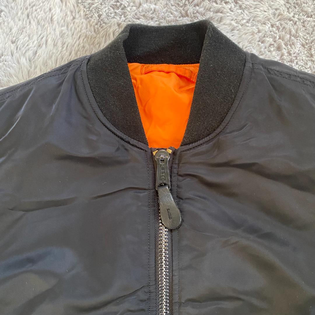 ⭐︎美品⭐︎アルファ Alpha MA-1 フライトジャケット L 黒