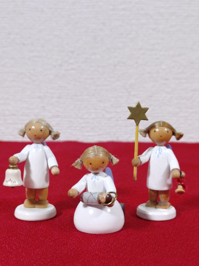 ドイツ　フラーデ工房　天使３体