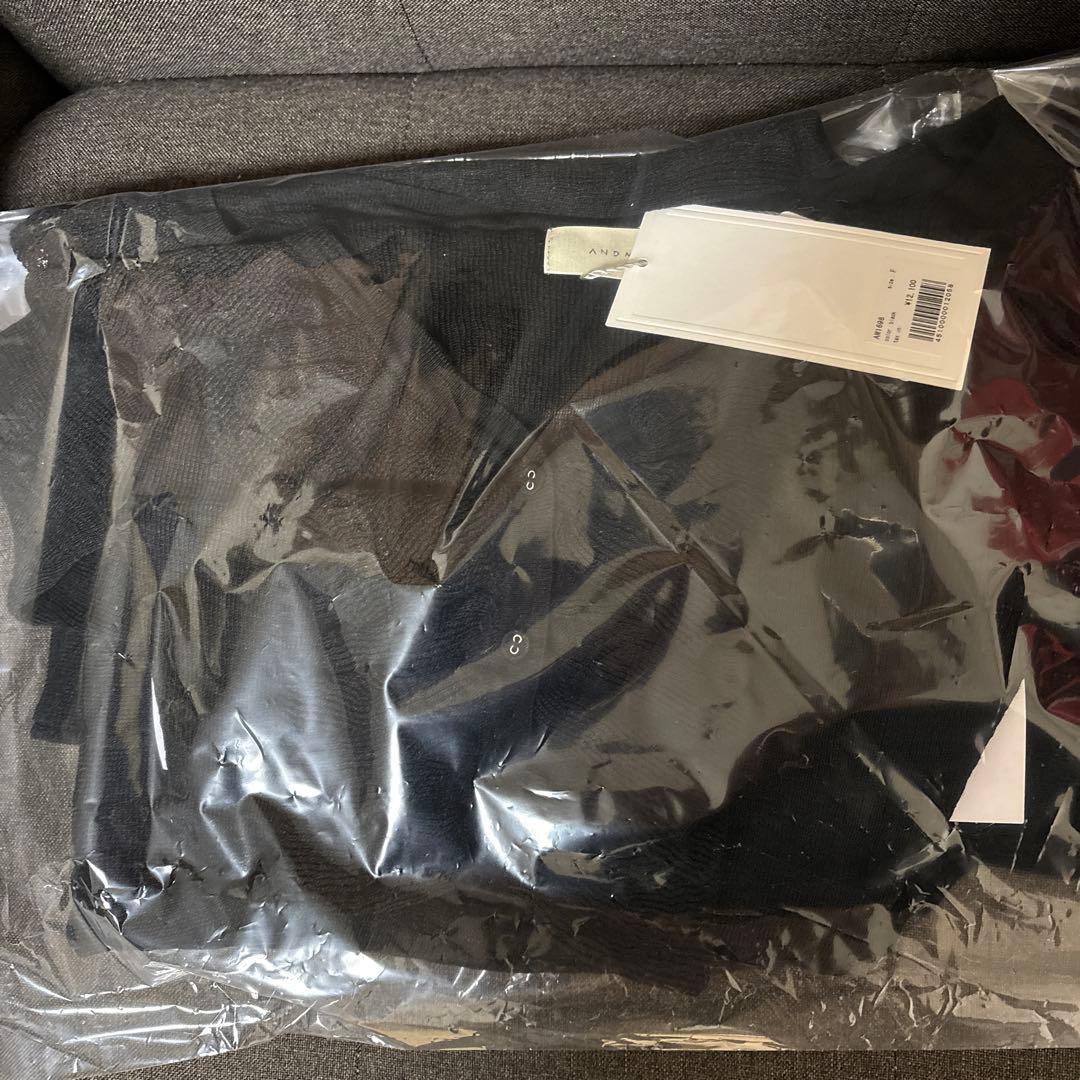 トップス Fiona ruffle tops ANDMARY black