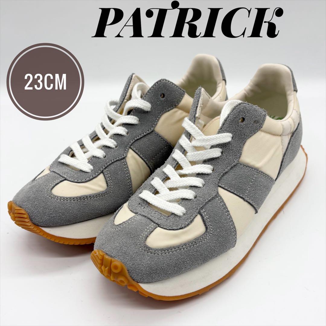 極美品　PATRICK スニーカー 23cm 厚底　パトリック　ジャイロ　ツイル