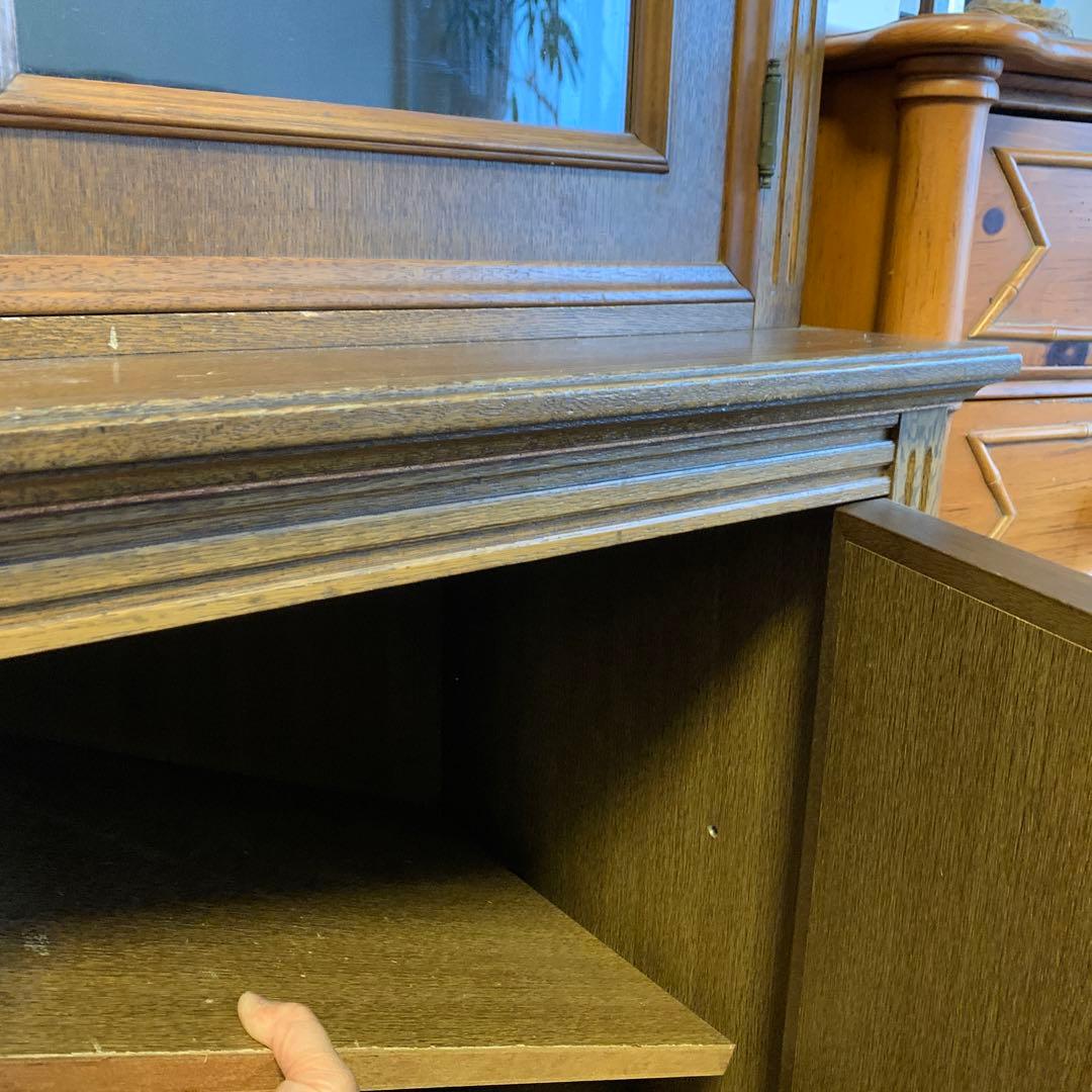 Kumasan一読/ビンテージ木製キャビネット(本棚)