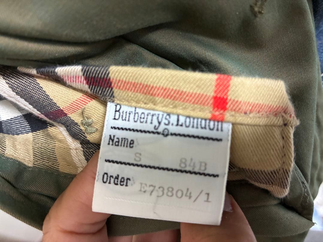 【美品】バーバリー　トレンチコート