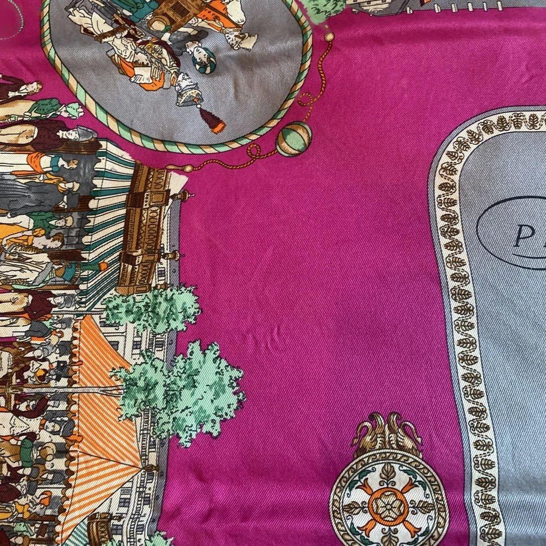 エルメス シルクスカーフ 70 パリ風景