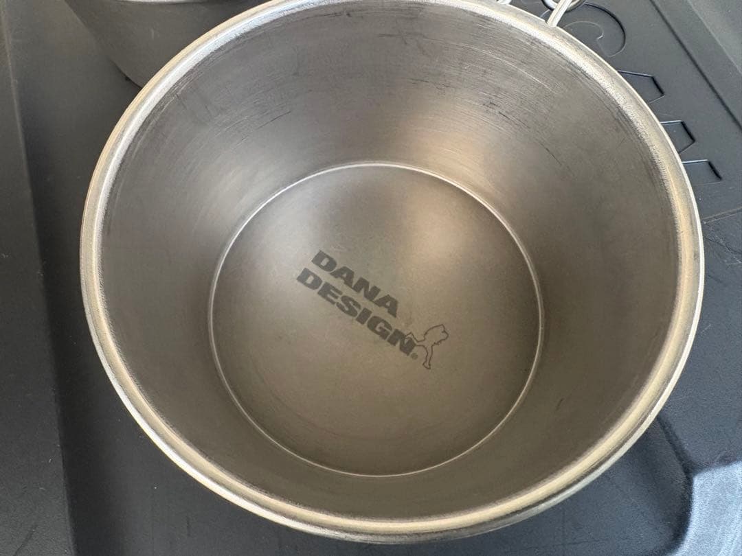 絶版 DANA DESIGN チタンシェラカップ 2個セット