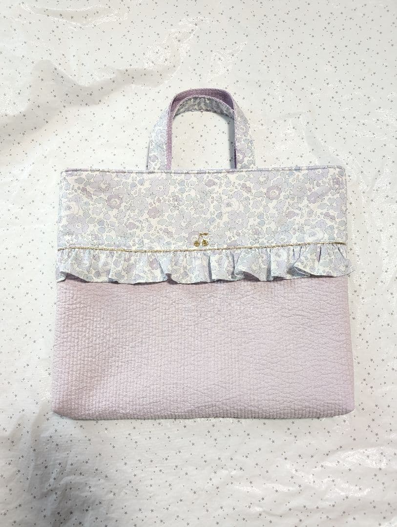 リバティ ベッツィ×ヌビ レッスンバッグ上履き入れ体操服袋ハンドメイド