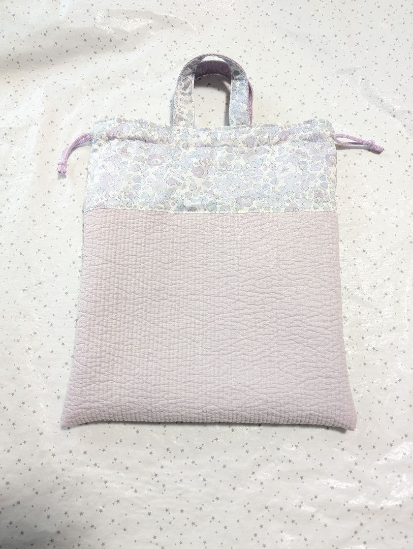 リバティ ベッツィ×ヌビ レッスンバッグ上履き入れ体操服袋ハンドメイド