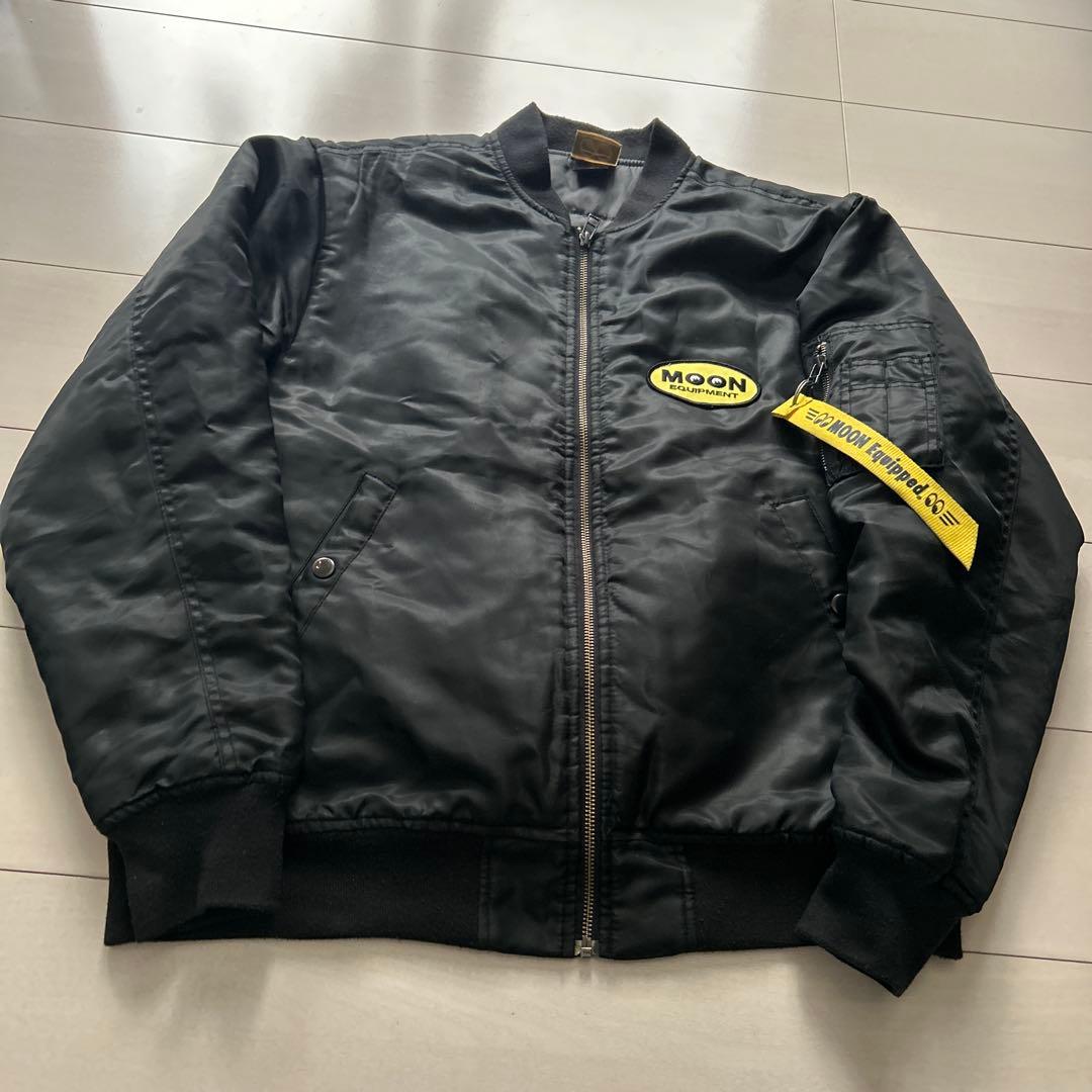 ムーンアイズ　 MA-1 フライトジャケット ブラック